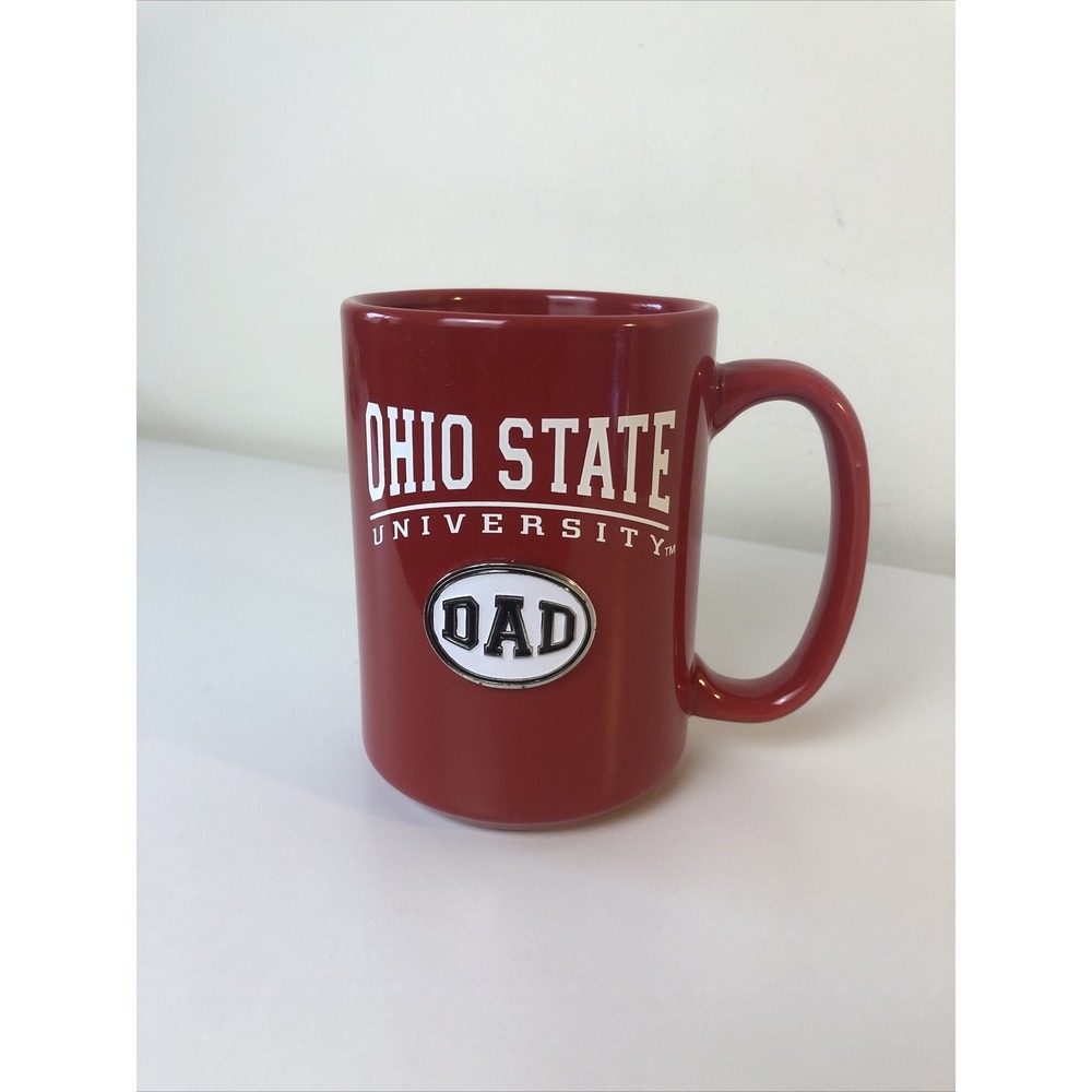 Ohio State University Buckeyes Dad Mug Red